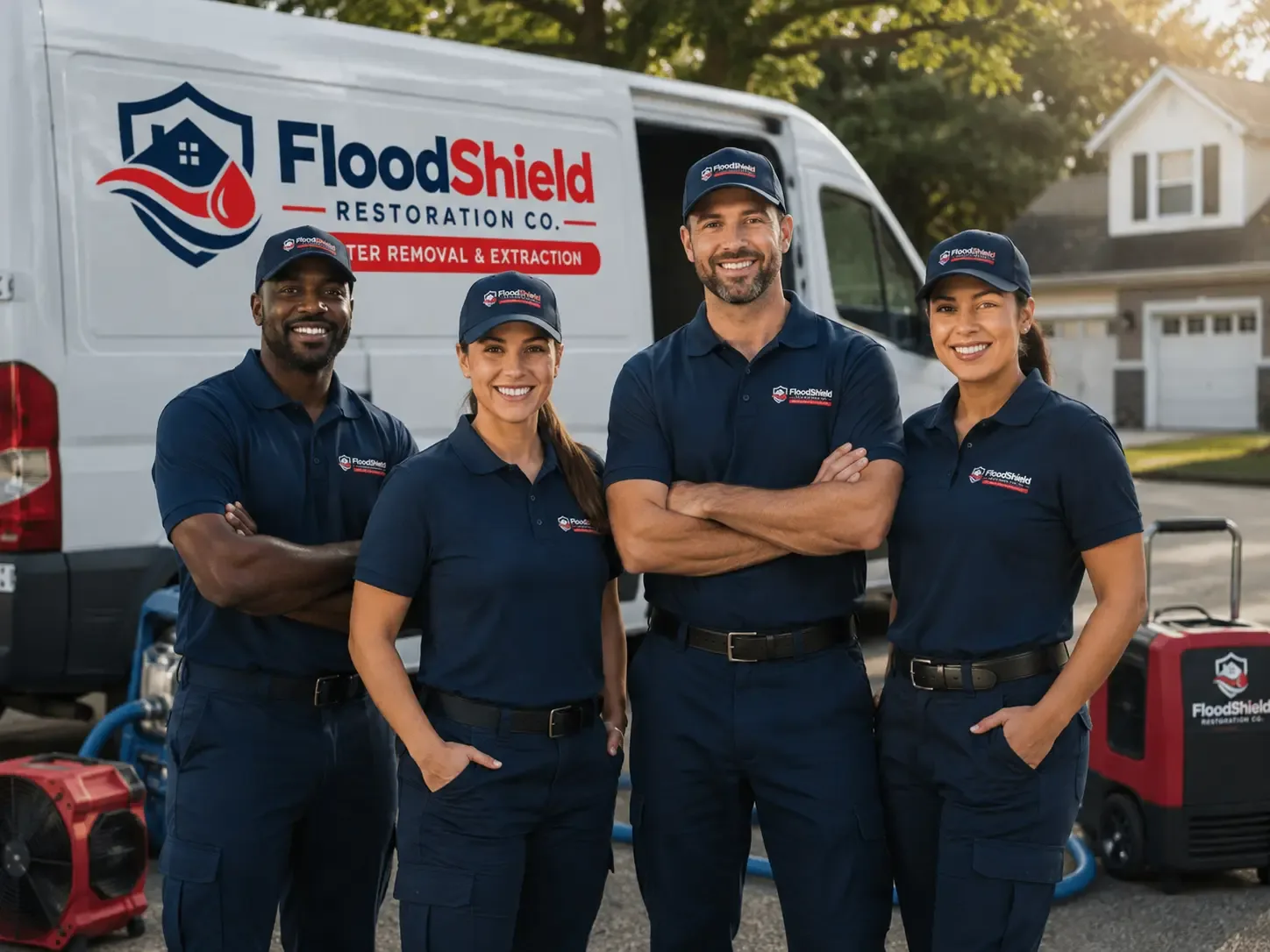 Flood Damage Restoration company in Whitt, TX