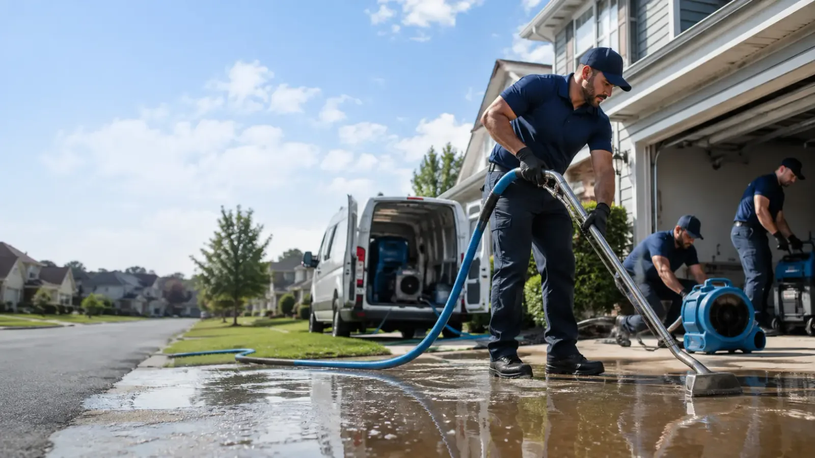 Flood Damage Restoration in Whitt, TX